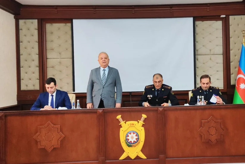 Naxçıvanda Milli Məclisə seçkilərdə polisin xidməti fəaliyyətinə həsr olunan seminar-müşavirə keçirilib