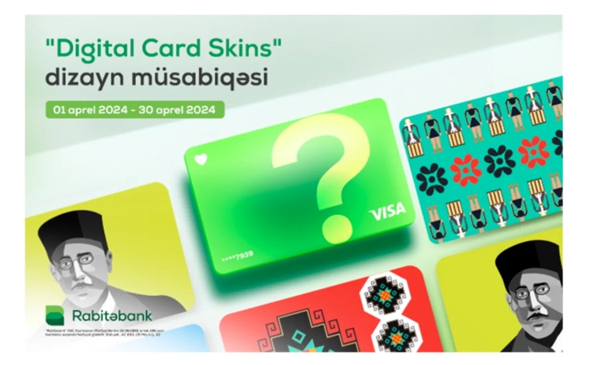 Rabitəbank Digital Card Skins dizayn müsabiqəsi elan edir!