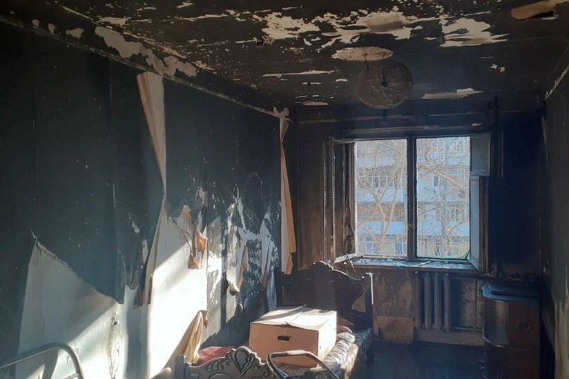 Gəncədə 73 yaşlı kişi evini yandırıb