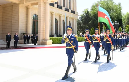 Official welcome ceremony was held for Polish President Andrzej Duda