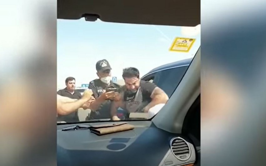 DİN: Kamil Zeynallı digər sürücü ilə yol üstündə dava edib