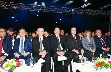 Prezident İlham Əliyev: TANAP Türkiyə və Azərbaycan xalqlarına, digər qonşu xalqlara fayda və tərəqqi verəcəkdir - FOTO - YENİLƏNİB-3