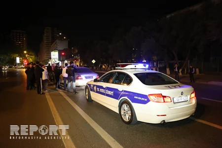 Bakıda qadın sürücü zəncirvari yol qəzasına səbəb olub - FOTO - VİDEO - YENİLƏNİB