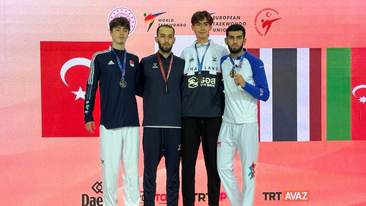 Azərbaycan taekvondoçusu Türkiyə açıq çempionatında bürünc medal qazanıb