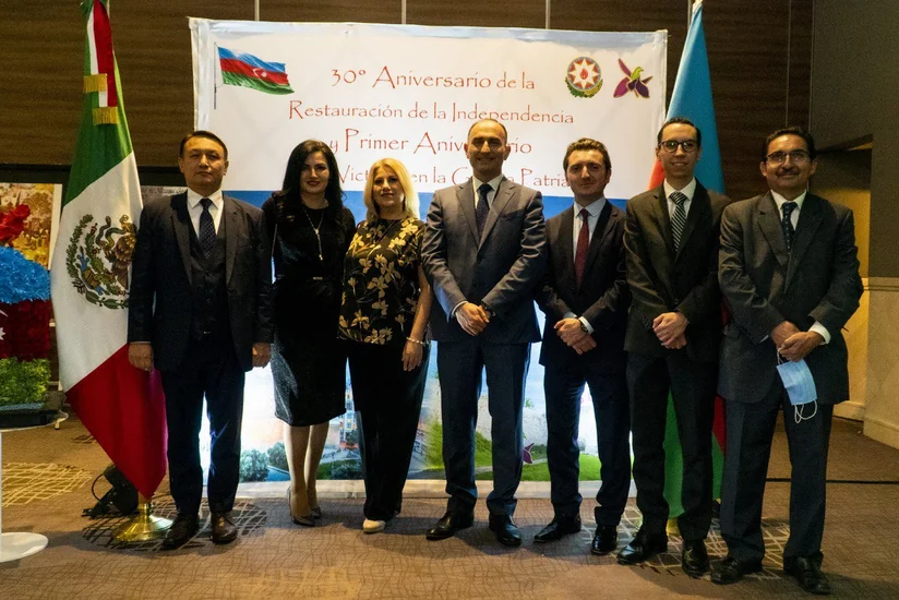 Meksikada Zəfər Günü münasibətilə rəsmi qəbul keçirilib