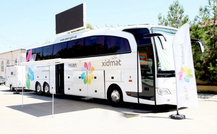 Səyyar ASAN xidmət Cəlilabad rayonunda vətəndaşlara xidmət göstərəcək