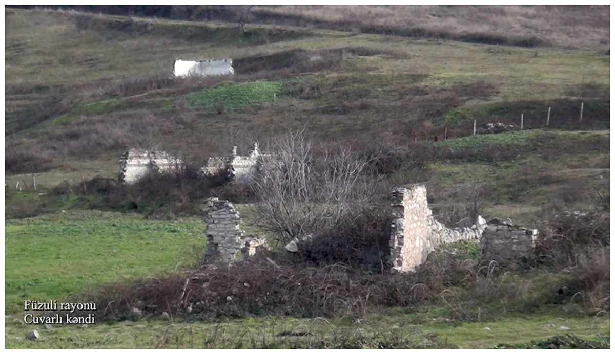 Füzulinin Cuvarlı kəndindən görüntülər