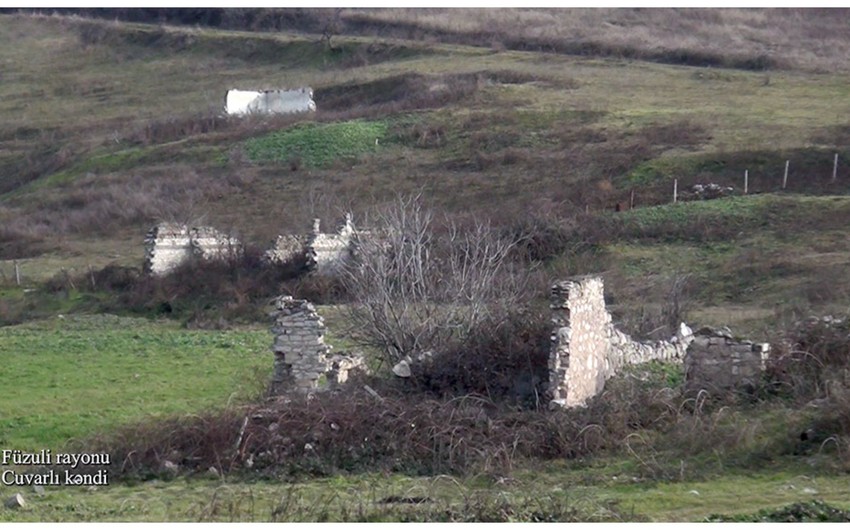 Footage of Juvarli village of Fuzuli