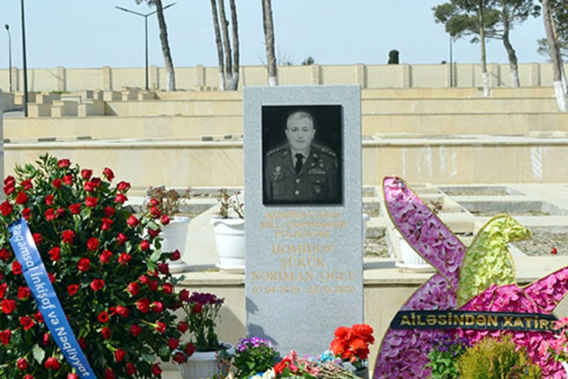 Milli Qəhrəman Şükür Həmidovun anım mərasimi keçirilib