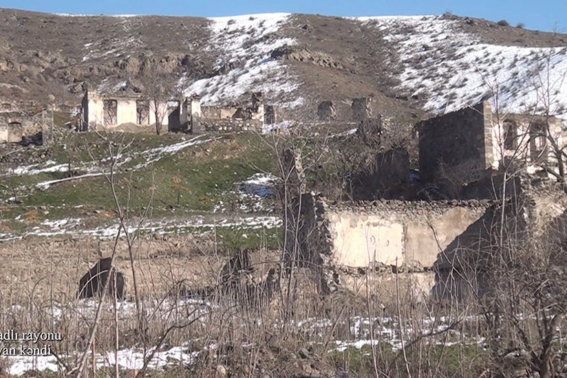 Erməni vandalları Qubadlının bu kəndini də viran qoyublar