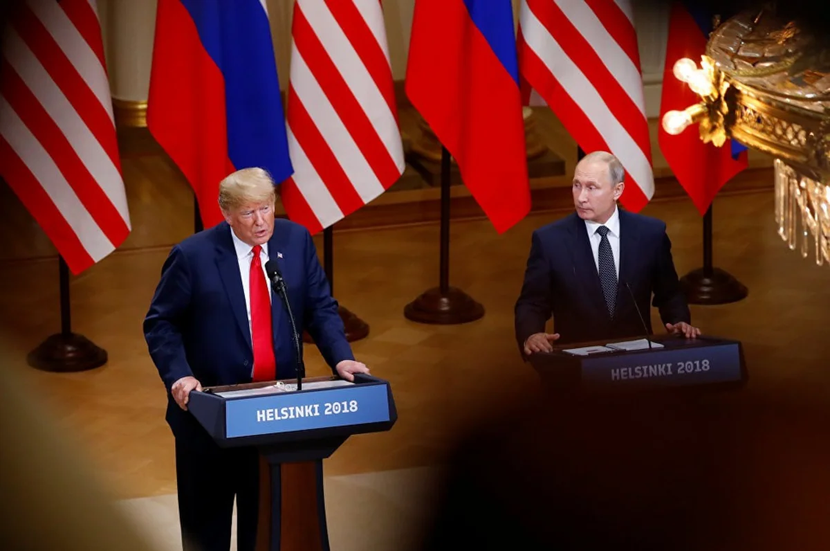 Трамп: Отношения России и США до саммита в Хельсинки были на краю пропасти