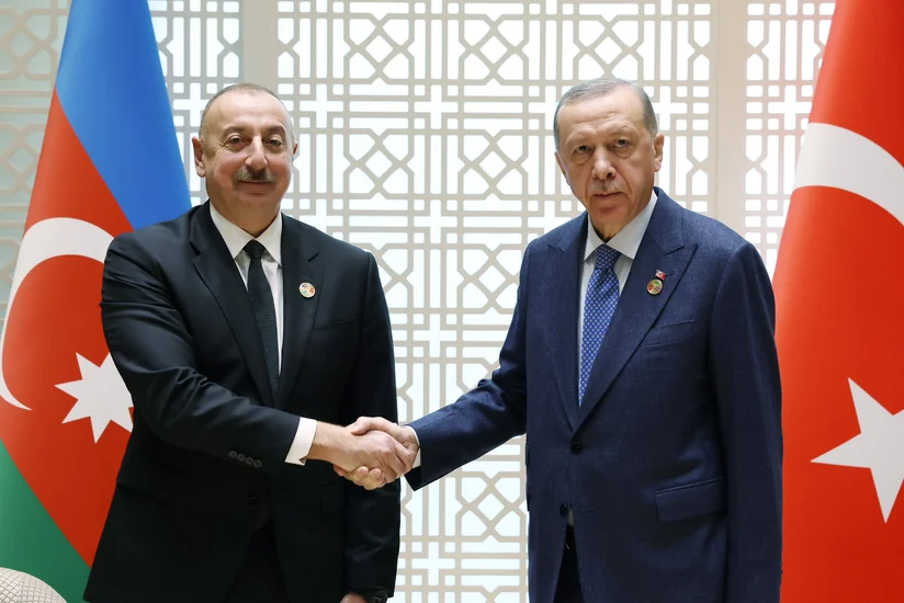 TDT-nin fövqəladə Zirvə Görüşü: Ərdoğan Azərbaycan Prezidentini qarşılayıb