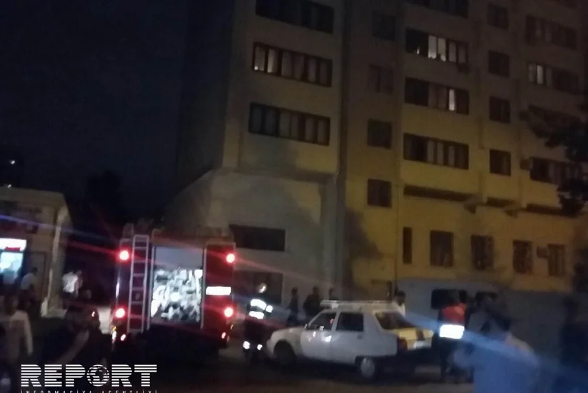 ​FHN Binəqədi rayonunda binada yanğınla bağlı məlumat yayıb