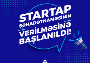 “Startap” şəhadətnaməsi üçün müraciətlərin qəbuluna başlanıldı