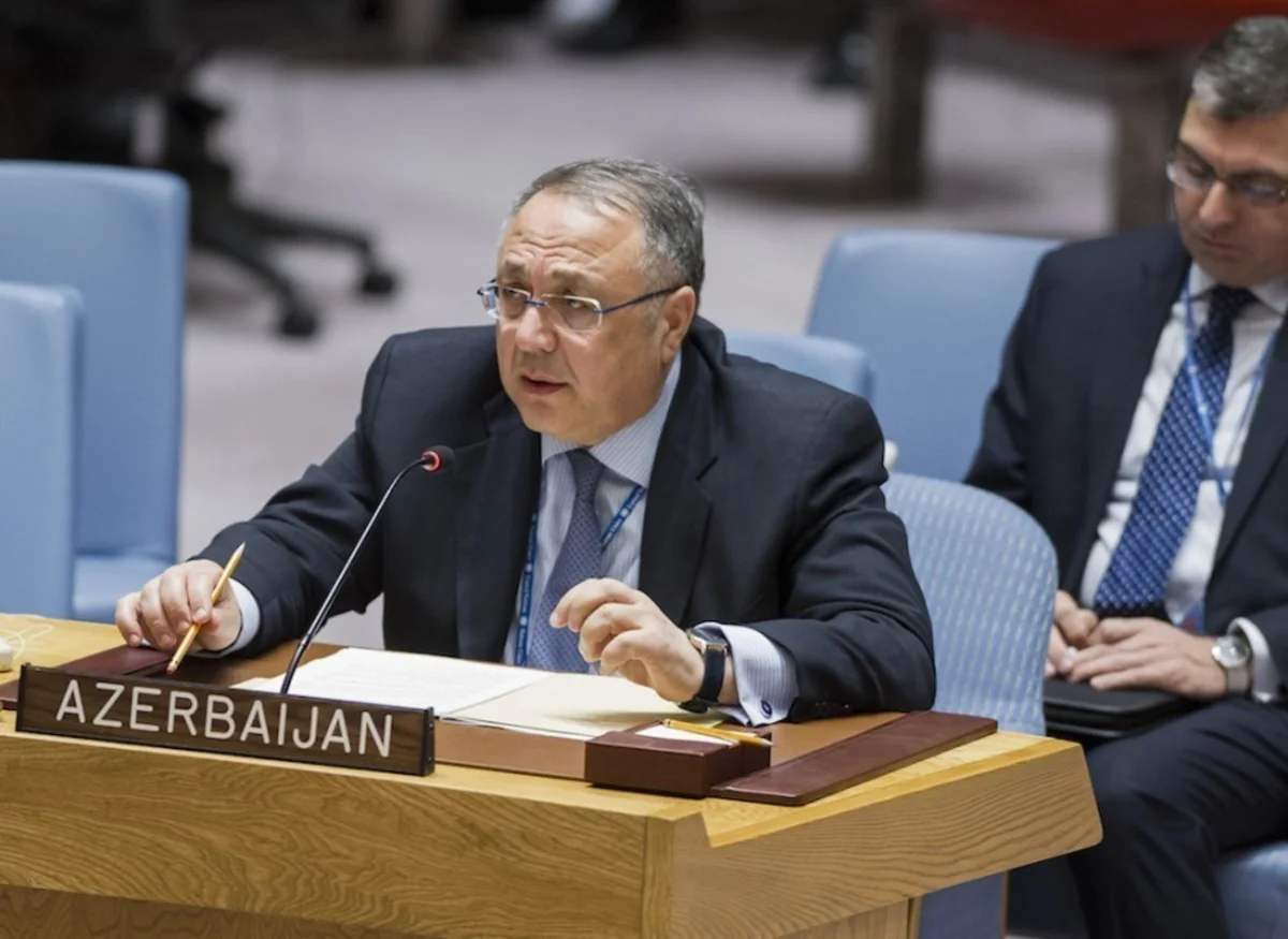 Azərbaycan nümayəndəsi Ermənistan rəhbərliyi ilə bağlı BMT Baş katibinə məktub ünvanlayıb