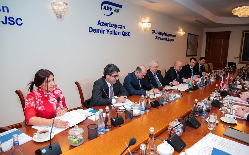 Bakıda Azərbaycan, Türkiyə və Avstriyanın dəmir yolu qurumları arasında üçtərəfli görüş keçirilib