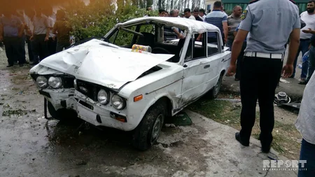 Bərdədə toy karvanının avtomobili 4 nəfəri vuraraq hadisə yerindən qaçıb: ölən və yaralananlar var - FOTO