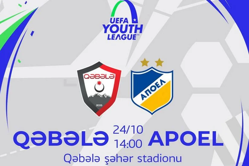Qəbələ UEFA Gənclər Liqasında növbəti oyununu keçirəcək - AFİŞA