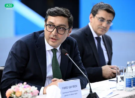 Fərid Qayıbov beynəlxalq yarışlarda fərqlənən idmançılar və məşqçilərlə görüşüb