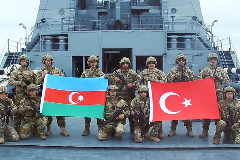 Azərbaycan və Türkiyə xüsusi təyinatlıları gəmini şərti terrorçulardan azad edib