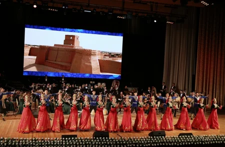 Bakıda Özbəkistan Mədəniyyəti Günlərinin təntənəli açılış mərasimi olub