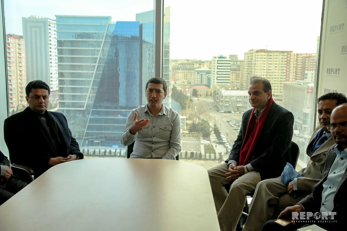 Главные редакторы ряда ведущих пакистанских СМИ посетили Report