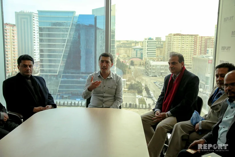 Pakistan KİV-nin rəhbərləri “Report”da olublar