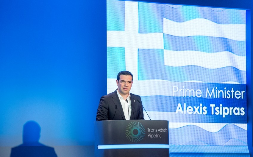 Aleksis Tsipras: TAP Yunanıstan üçün xüsusi əhəmiyyətə malikdir