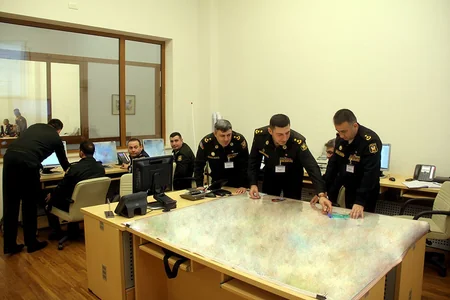 В Азербайджанской армии начались командно-штабные военные игры - ВИДЕО