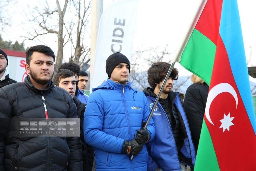 Protest on Shusha-Khankandi road enters its 17 days