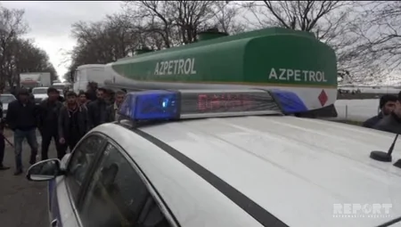 В Джалилабаде автоцистерна попала в ДТП, пострадали 4 человека