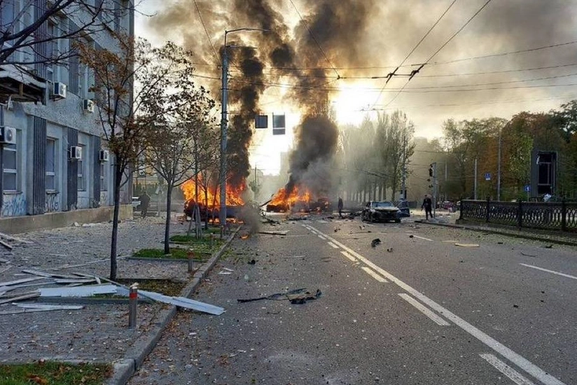Four killed in kamikaze drone attack on Kyiv - UPDATED