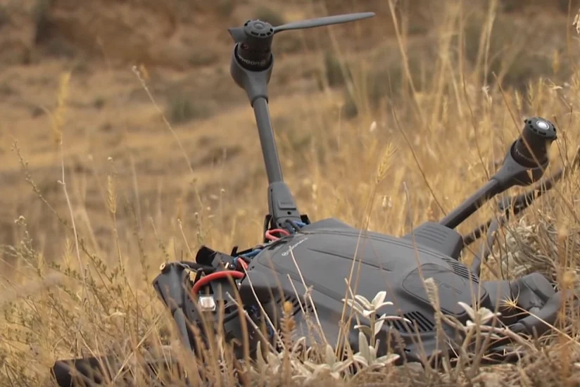 Naxçıvanda Ermənistan ordusuna məxsus pilotsuz uçan aparat məhv edilib - VİDEO