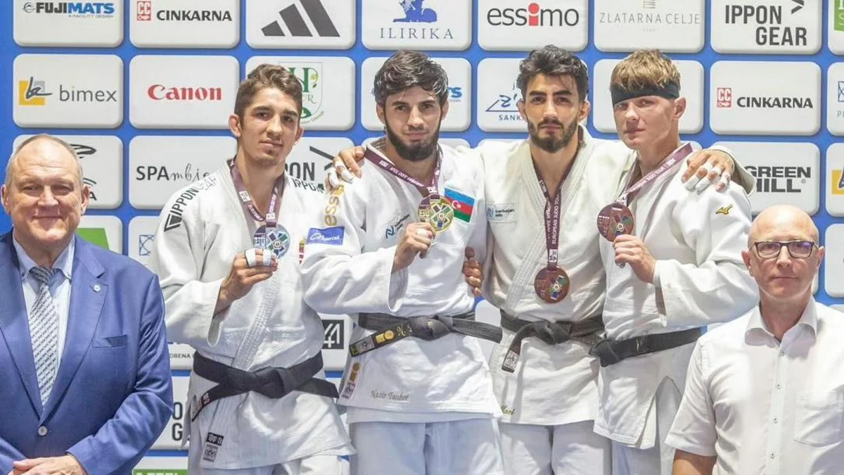 Azərbaycan cüdoçuları Avropa Kubokunun ilk günündə 5 medal qazanıb