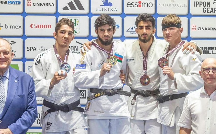Azərbaycan cüdoçuları Avropa Kubokunun ilk günündə 5 medal qazanıb