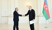 İlham Əliyev İranın Azərbaycanda yeni təyin olunmuş səfirinin etimadnaməsini qəbul edib