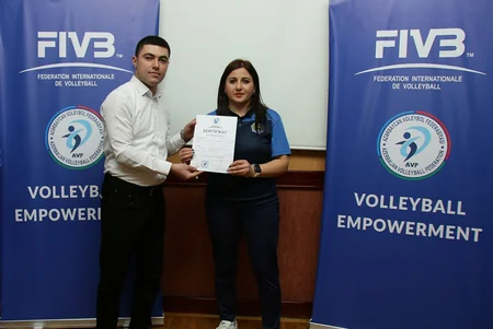 Azərbaycan Voleybol Federasiyasının məşqçi-müəllimlər üçün təşkil etdiyi kurs başa çatıb