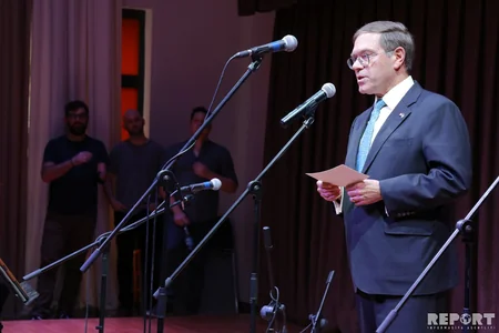 American musician Tony Memmel in Baku - PHOTO
