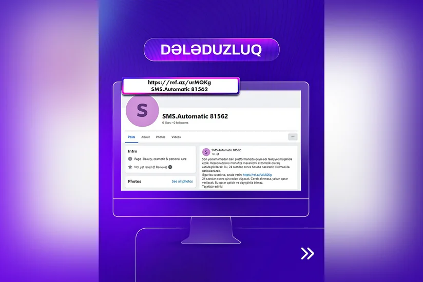 Elektron Təhlükəsizlik Xidməti “Facebook” hesabları ilə bağlı xəbərdarlıq edib