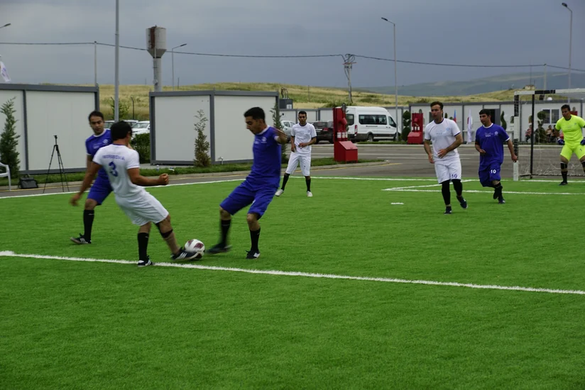 ANAMA-nın sahə əməkdaşlarının iştirakı ilə mini-futbol turnirinə start verilib