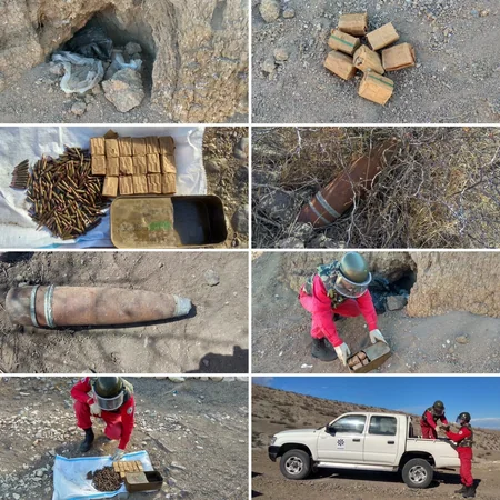 Qazaxda top mərmisi tapıldı