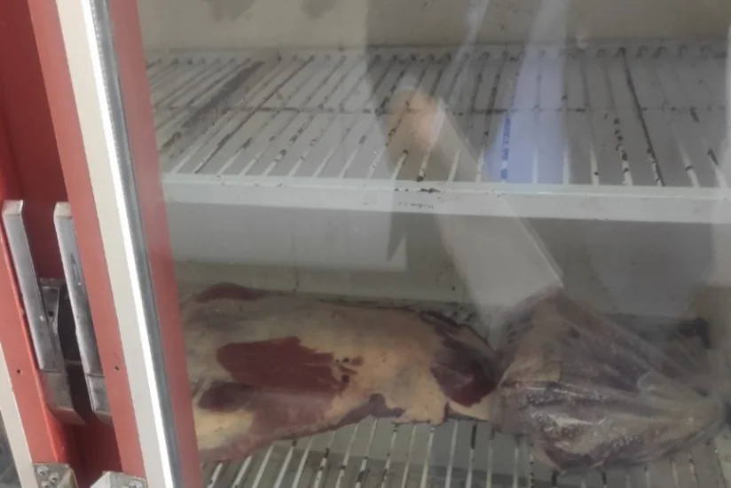 Oğuzda ət satışı məntəqəsində nöqsanlar aşkarlanıb