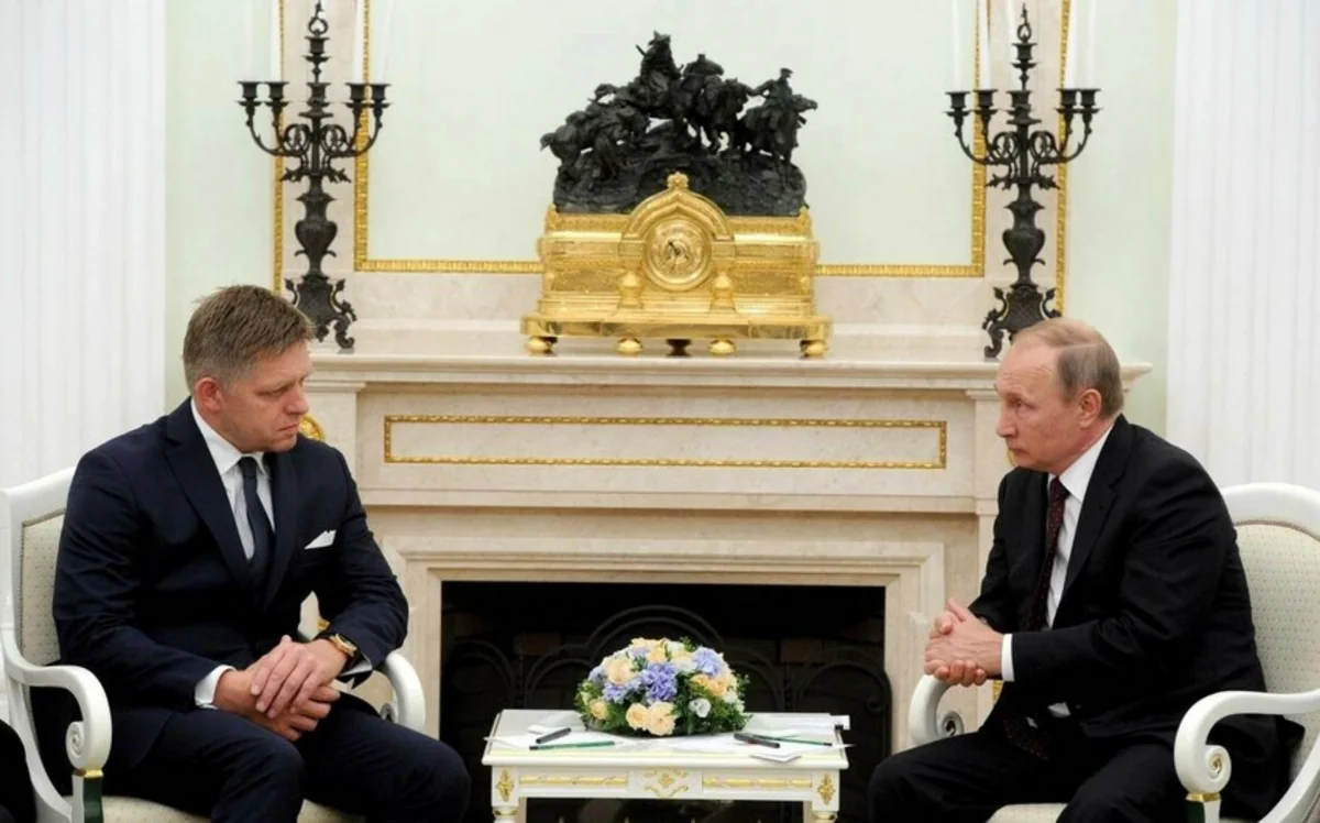 Peskov: Putin and Fico discussed gas issues and the Ukrainian question