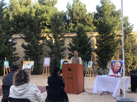 Bakıda Mahatma Qandinin doğum günü qeyd edilib