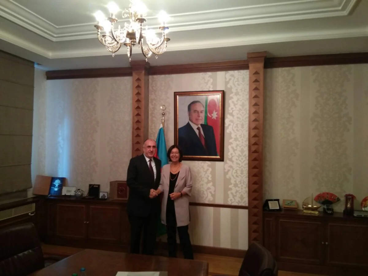 Elmar Məmmədyarov ATƏT Parlament Assambleyasının sədri ilə görüşüb