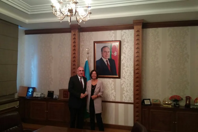 Elmar Məmmədyarov ATƏT Parlament Assambleyasının sədri ilə görüşüb
