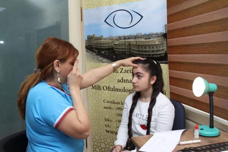 Мобильная клиника Национального центра офтальмологии провела акцию