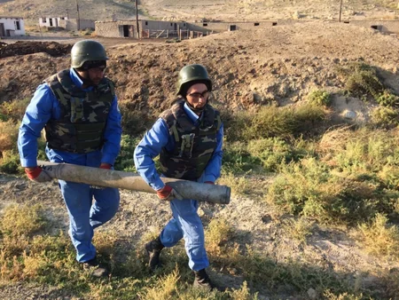 Giləzidə 164 ədəd partlamamış hərbi sursat aşkar edilib