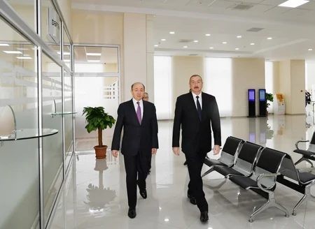Prezident Binəqədi Rayon Məhkəməsinin yeni inzibati binasının açılışında iştirak edib - YENİLƏNİB