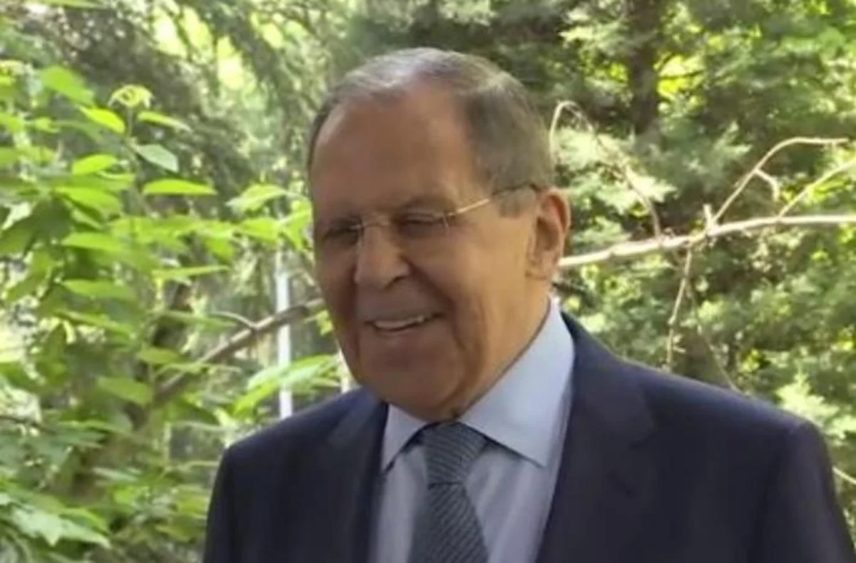 Russia's Lavrov says 'talk to peacocks' to journalist's interview request